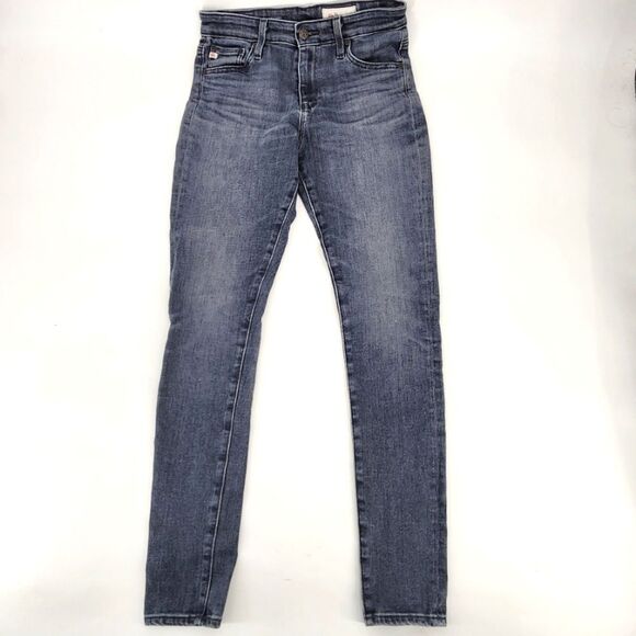 AG Farrah Dark Wash High Rise Skinny Jeans Size 28 - Picture 1 of 6